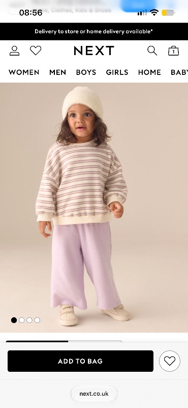 Cream Long Sleeve Top and Wide Leg Trousers Set